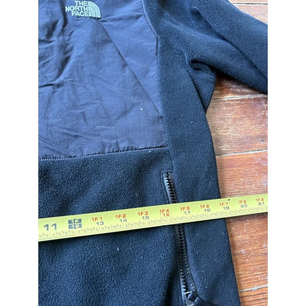 The North Face Denali Fleece Jacket Girl's‎ Size XL Black TNF Youth